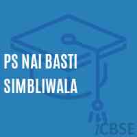 Ps Nai Basti Simbliwala Primary School Logo