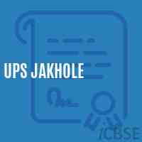 Ups Jakhole Middle School Logo