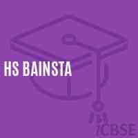 Hs Bainsta Secondary School Logo