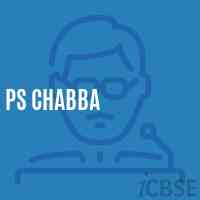 Ps Chabba Primary School Logo