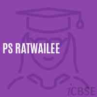 Ps Ratwailee Primary School Logo