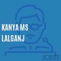 Kanya Ms Lalganj Middle School Logo