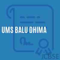 Ums Balu Dhima Middle School Logo