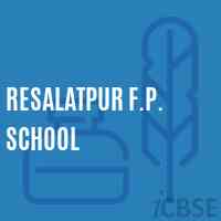 Resalatpur F.P. School Logo
