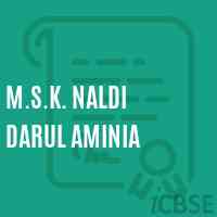 M.S.K. Naldi Darul Aminia School Logo