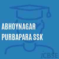 Abhoynagar Purbapara Ssk Primary School Logo