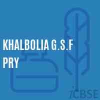Khalbolia G.S.F Pry Primary School Logo