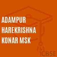 Adampur Harekrishna Konar Msk School Logo