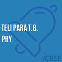 Teli Para T.G. Pry Primary School Logo
