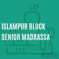 Islampur Block Senior Madrassa High School Logo
