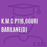 K.M.C.P11B,Gouri Barilane(D) Primary School Logo