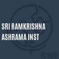 Sri Ramkrishna Ashrama Inst Secondary School Logo