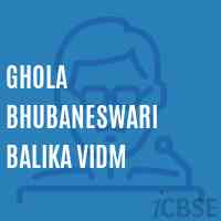 Ghola Bhubaneswari Balika Vidm Secondary School Logo