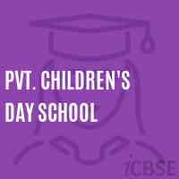 Pvt. Children'S Day School Logo