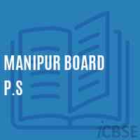 Manipur Board P.S Primary School Logo