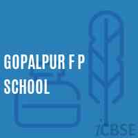 Gopalpur F P School Logo