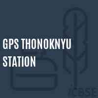 Gps Thonoknyu Station Primary School Logo
