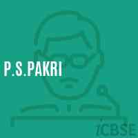 P.S.Pakri Middle School Logo