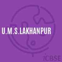 U.M.S.Lakhanpur Middle School Logo