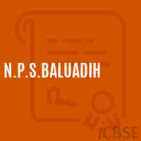 N.P.S.Baluadih Primary School Logo
