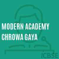 Modern Academy Chrowa Gaya Senior Secondary School Logo
