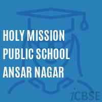 Holy Mission Public School Ansar Nagar Logo