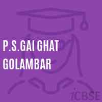 P.S.Gai Ghat Golambar Primary School Logo