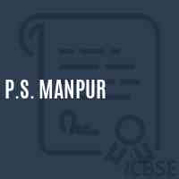 P.S. Manpur Middle School Logo
