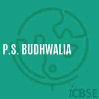 P.S. Budhwalia Primary School Logo