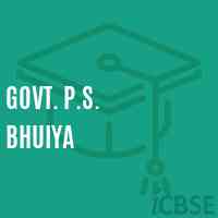 Govt. P.S. Bhuiya Primary School Logo