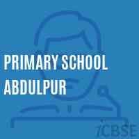 Primary School Abdulpur Logo