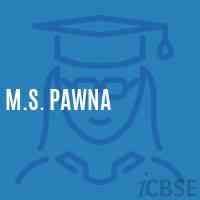 M.S. Pawna Middle School Logo