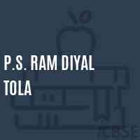P.S. Ram Diyal Tola Primary School Logo