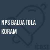 Nps Balua Tola Koram Primary School Logo