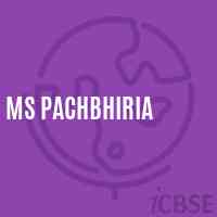 Ms Pachbhiria Middle School Logo