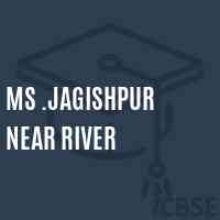 Ms .Jagishpur Near River Middle School Logo
