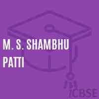 M. S. Shambhu Patti Middle School Logo