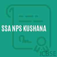 Ssa Nps Kushana Primary School Logo