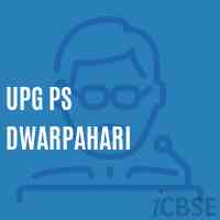 Upg Ps Dwarpahari Primary School Logo