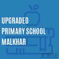 Upgraded Primary School Malkhar Logo