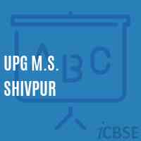 Upg M.S. Shivpur Middle School Logo