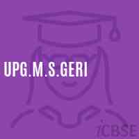 Upg.M.S.Geri Middle School Logo