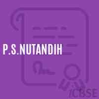 P.S.Nutandih Primary School Logo