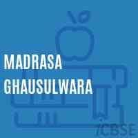 Madrasa Ghausulwara Primary School Logo