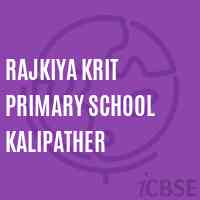 Rajkiya Krit Primary School Kalipather Logo