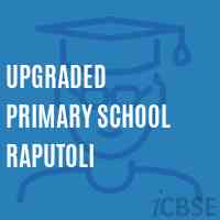 Upgraded Primary School Raputoli Logo