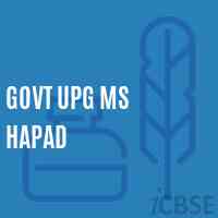 Govt Upg Ms Hapad Primary School Logo