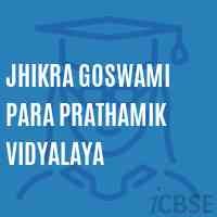 Jhikra Goswami Para Prathamik Vidyalaya Primary School Logo