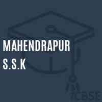 Mahendrapur S.S.K Primary School Logo