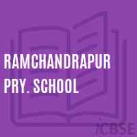 Ramchandrapur Pry. School Logo